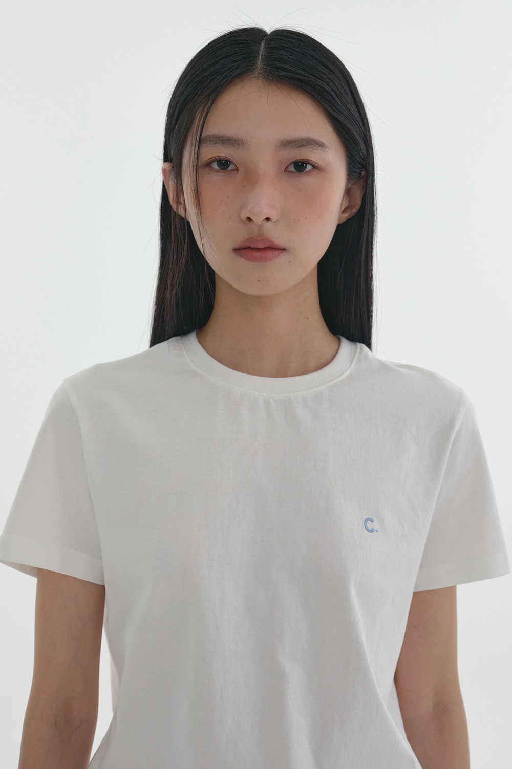 clove - [24SS clove] Daily Fitted T-Shirt (White)