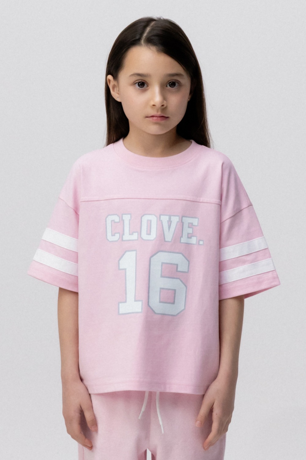 clove - [24SS clove] Club Rugby T-Shirt_Kids (Pink)